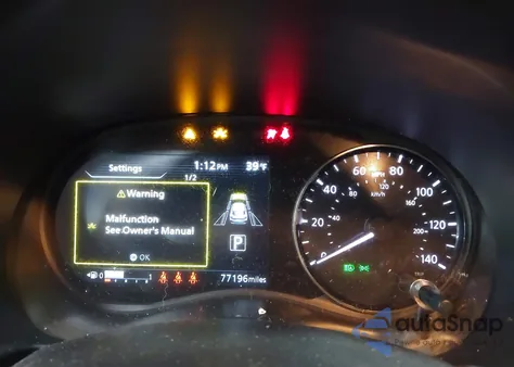 2021 Nissan Kicks Sv Xtronic Cvt z USA, uszkodzony, nr VIN 3N1CP5CV3ML503613